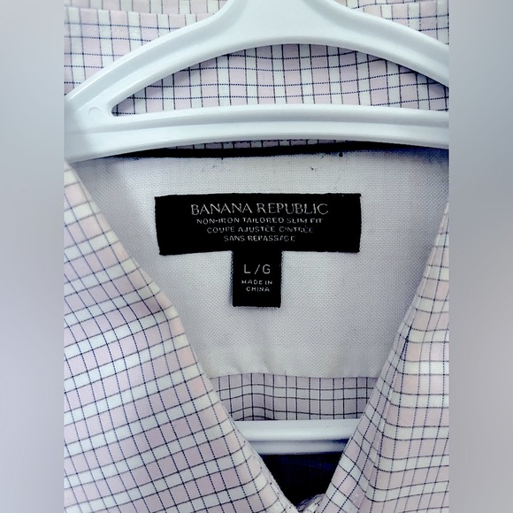 Large Non-iron slim fit Dress shirt - Picture 2 of 2